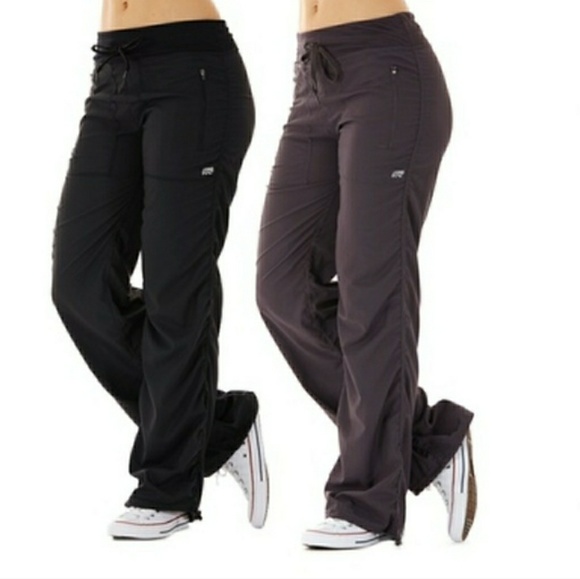 versace stretch pants